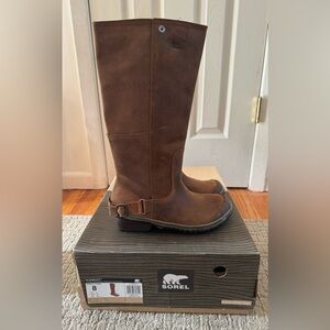 Sorel Slimboot Size 8 Nutmeg, Coffee Bean - Minor Wear
